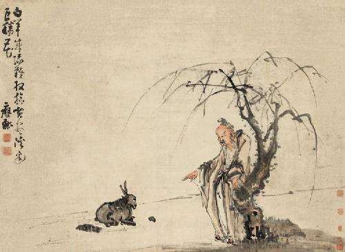 黄慎｜他的绘画，诗文，狂草书法被称为三绝_字体家