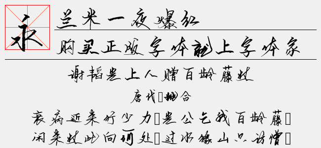 兰米一夜爆红