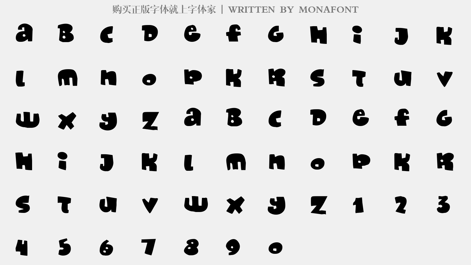 monafont免费字体下载 - 英文字体免费下载尽在字体家