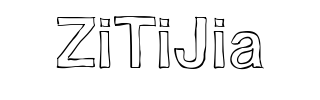 空心字体
