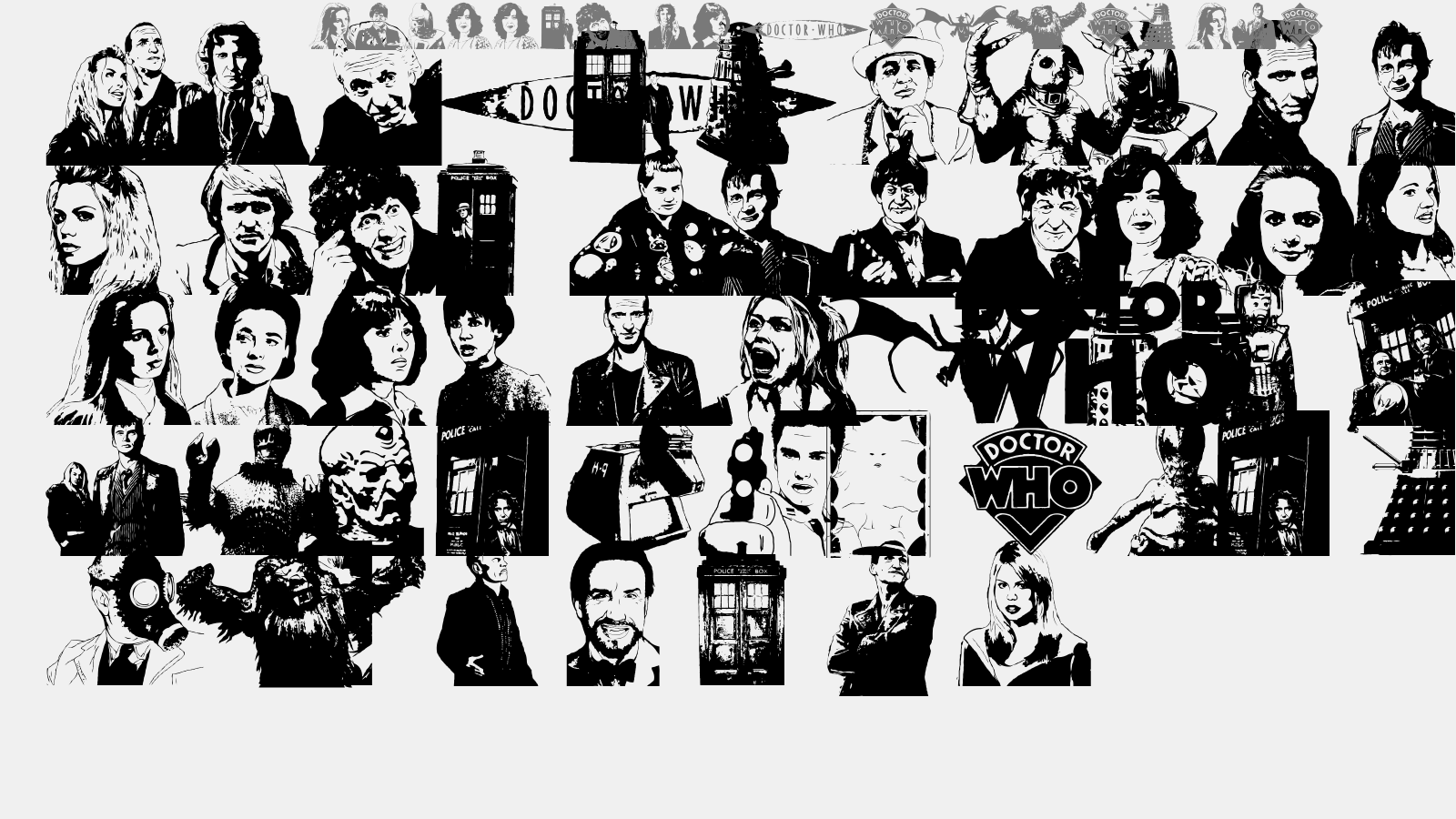 Doctor-Who-2006 - 大写字母/小写字母/数字