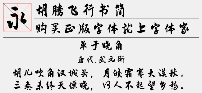 胡腾飞行书简