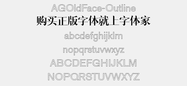 AGOldFace-Outline