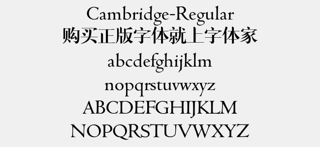 Cambridge-Regular