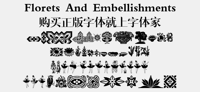 Florets And Embellishments