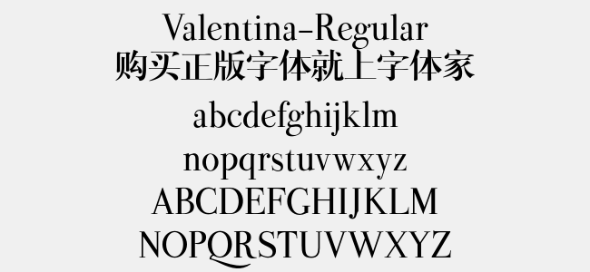 Valentina-Regular