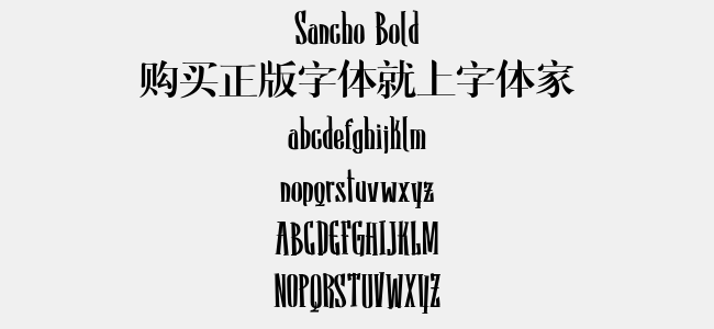 Sancho Bold