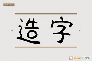 造字-R思体