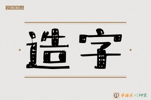 造字-字体家AI神笔