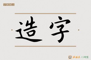 造字-字体家AI神笔