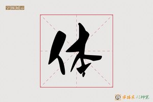 体-深音AI行书