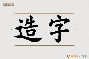 造字-北光AI手写体