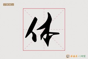 体-领廊AI行书