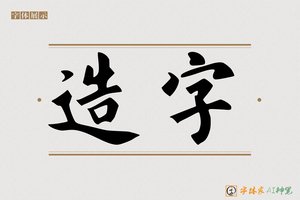 造字-字体家AI神笔