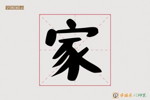 家-墨壳AI手写体