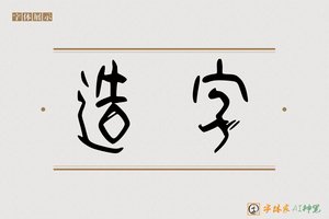 造字-字体家AI神笔