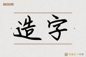 造字-盒盯AI手写体