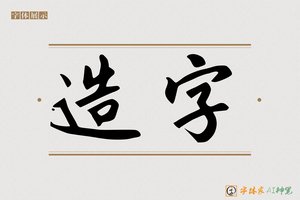 造字-客舟AI宋体