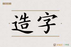 造字-勿施AI宋体