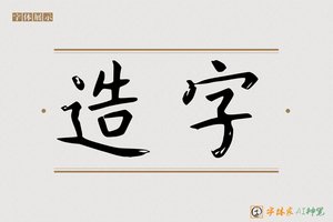 造字-含黛AI宋体