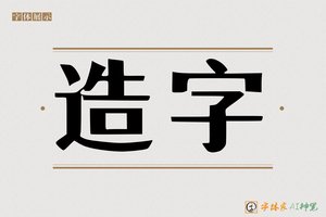 造字-字体家AI神笔