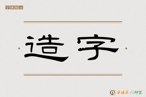 造字-字体家AI神笔