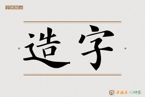 造字-字体家AI神笔