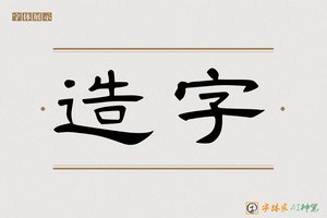 造字-字体家AI神笔