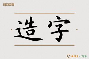 造字-思文AI楷书