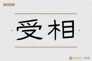 受相-字体家AI神笔