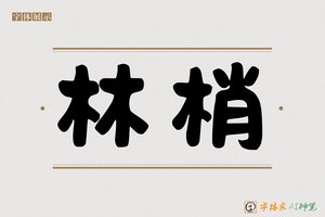 林梢-字体家AI神笔