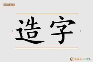 造字-字体家AI神笔