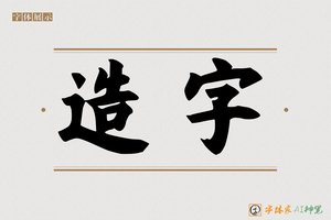 造字-字体家AI神笔