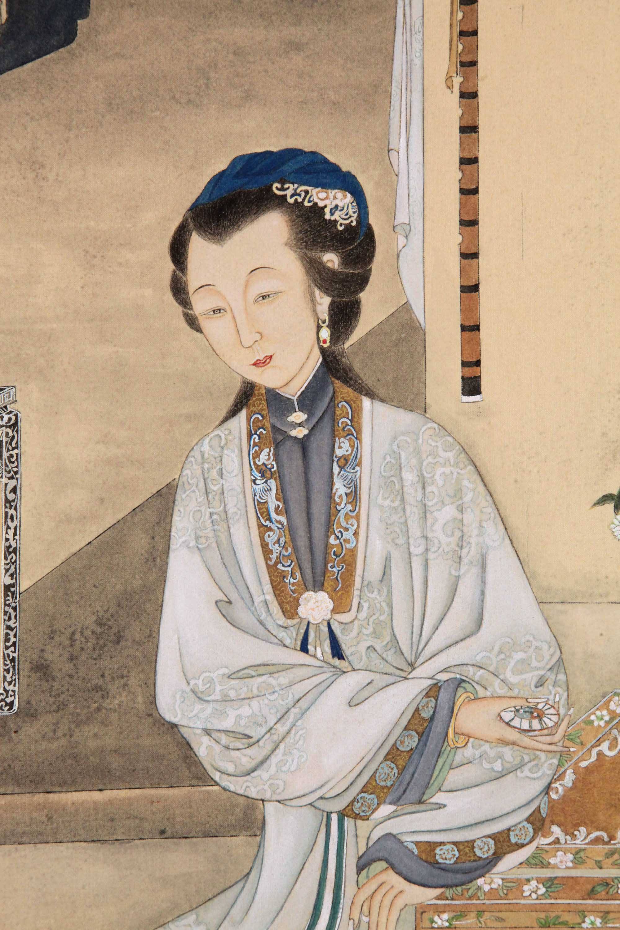 焦秉贞中国传统文人画家的情怀