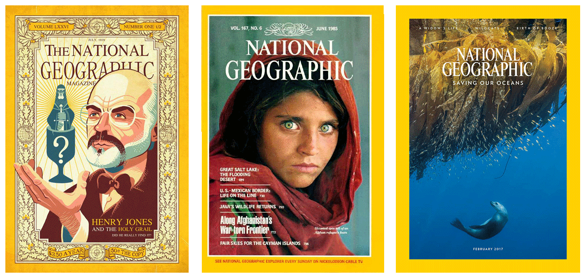 赏析│国家地理杂志封面设计