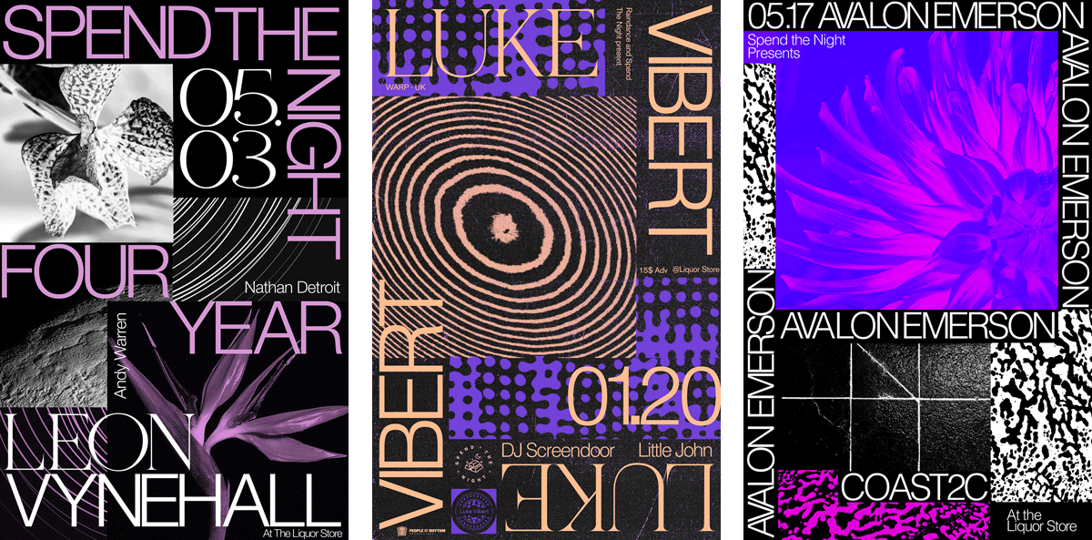 赏析│创意排版文字与图像交错的趣味海报