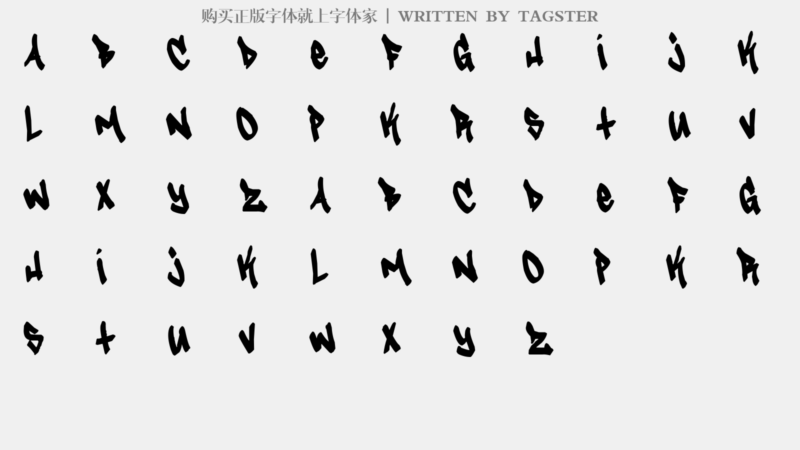 tagster免费字体下载 - 英文字体免费下载尽在字体家