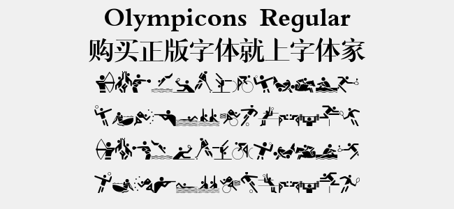 Olympicons Regular