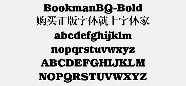 BookmanBQ-Bold