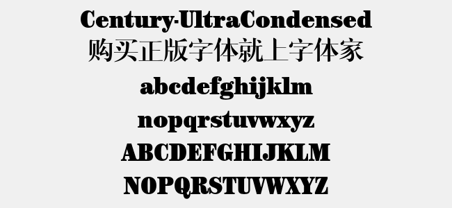 Century-UltraCondensed