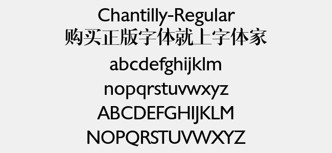 Chantilly-Regular