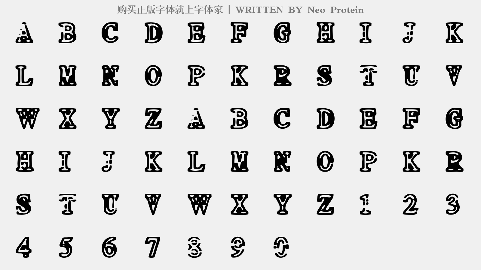 neo protein免费字体下载