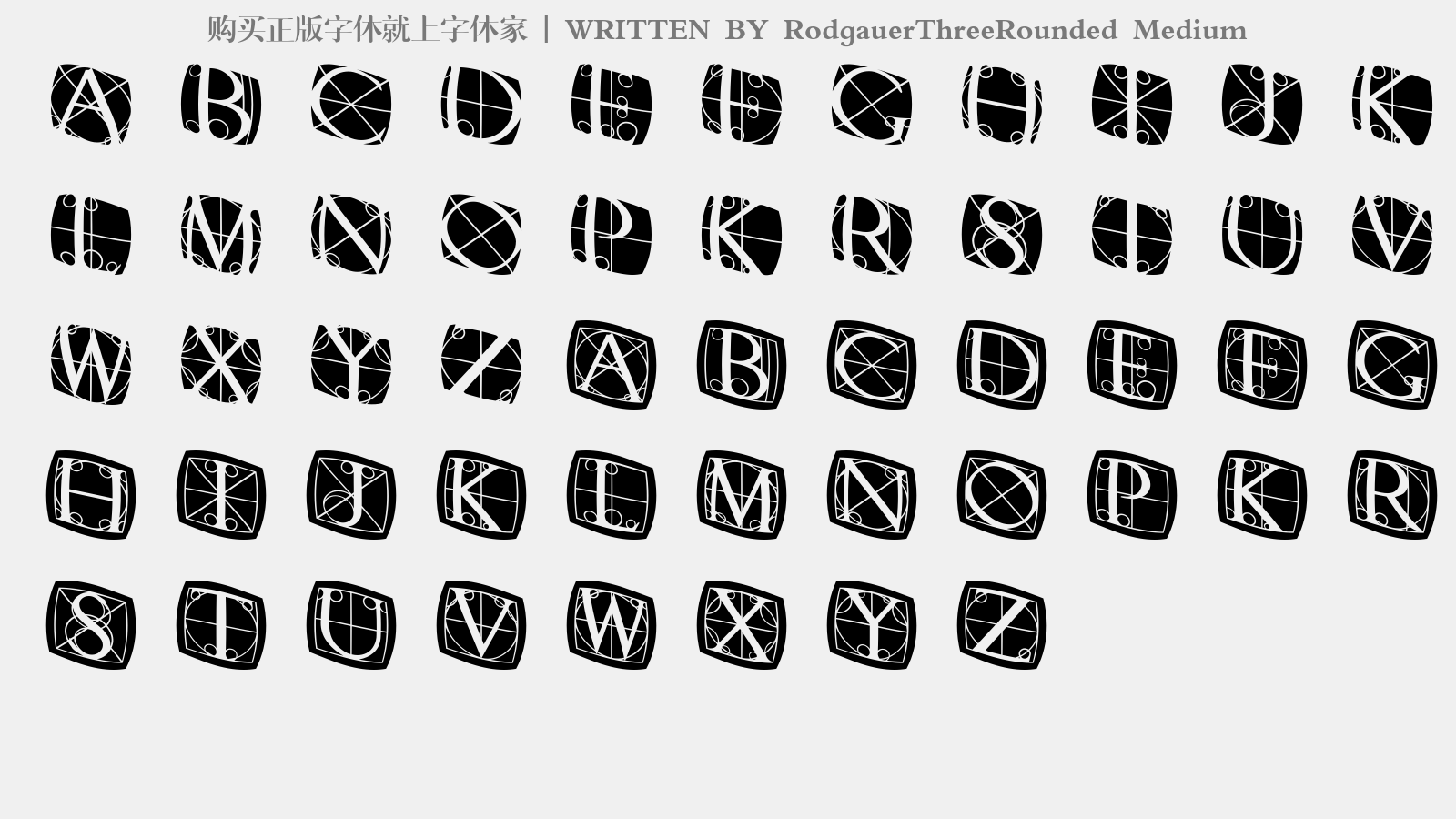 rodgauerthreerounded medium免费字体下载 - 英文字体免费下载尽在