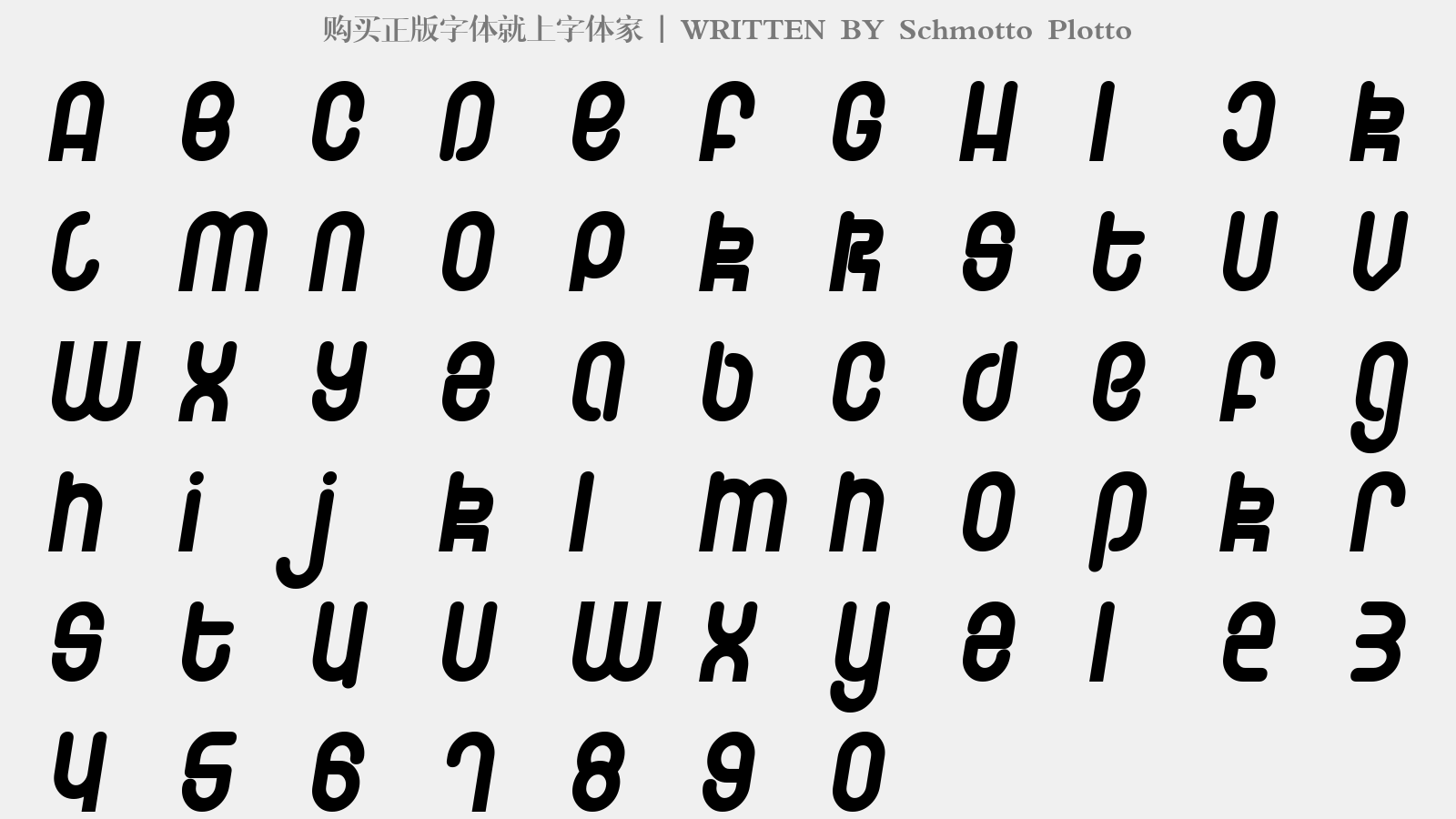 schmotto plotto免费字体下载 - 英文字体免费下载尽在字体家
