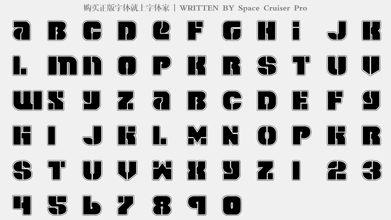 space cruiser pro免费字体下载 - 英文字体免费下载尽在字体家