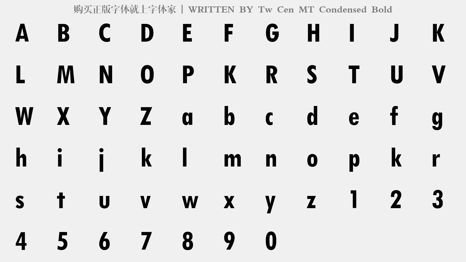 Tw Cen MT Condensed Bold?????????????????? ???????????????????????????????????????