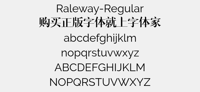 Raleway-Regular
