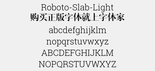 Roboto-Slab-Light