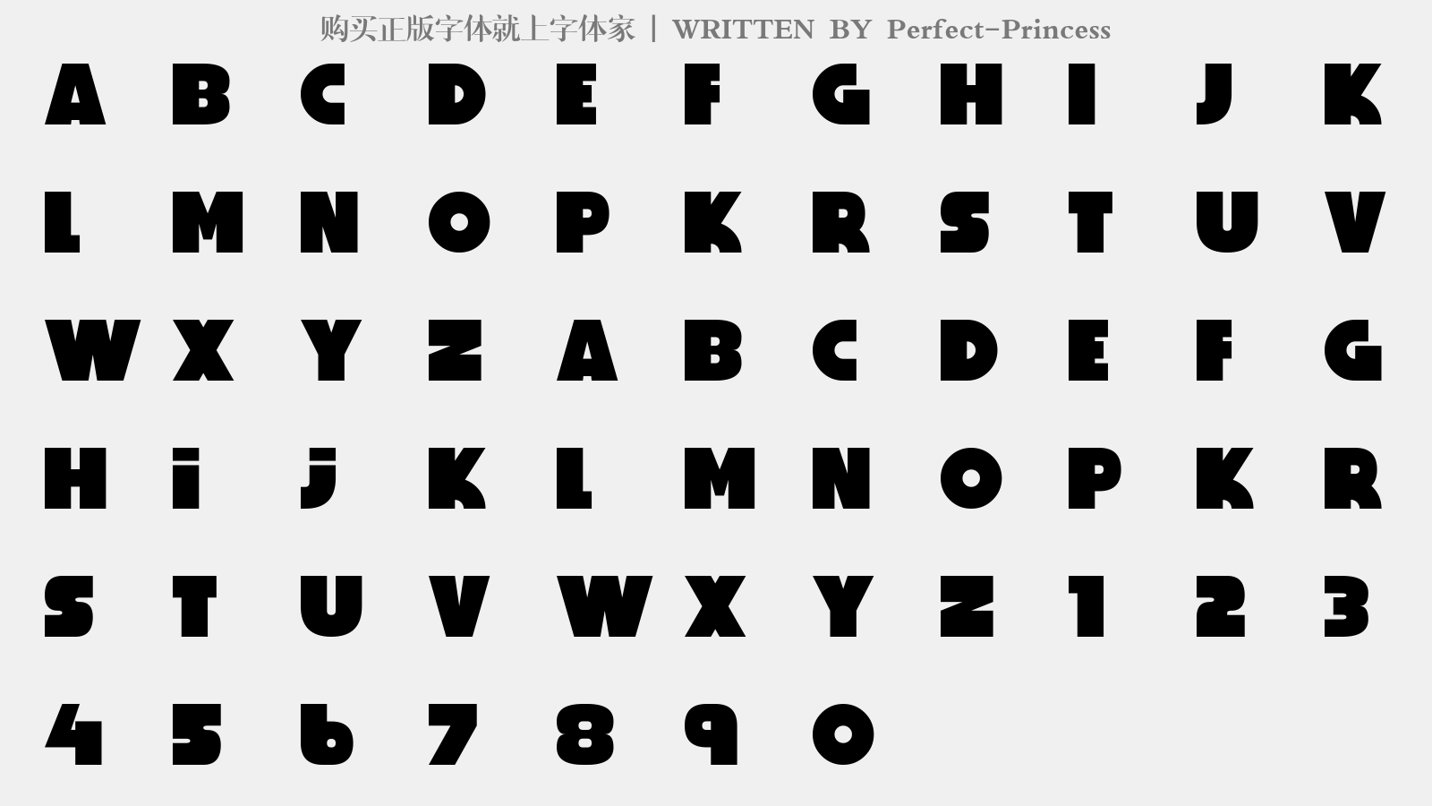 perfect-princess免费字体下载 - 英文字体免费下载尽在字体家