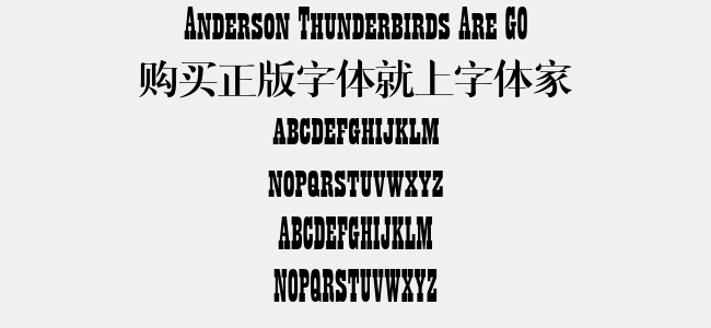 Anderson Thunderbirds Are GO